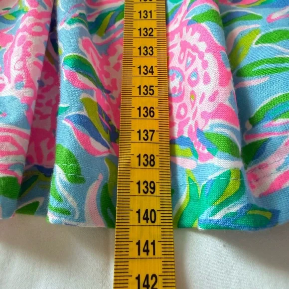 Lilly Pulitzer Malone Maxi Dress Frenchie Blue -Turtley In Love SIZE:XL - Picture 12 of 15